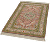 3x5 Pink and Ivory Turkish Traditional Rug