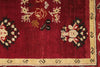 3x6 Red and Beige Turkish Tribal Runner