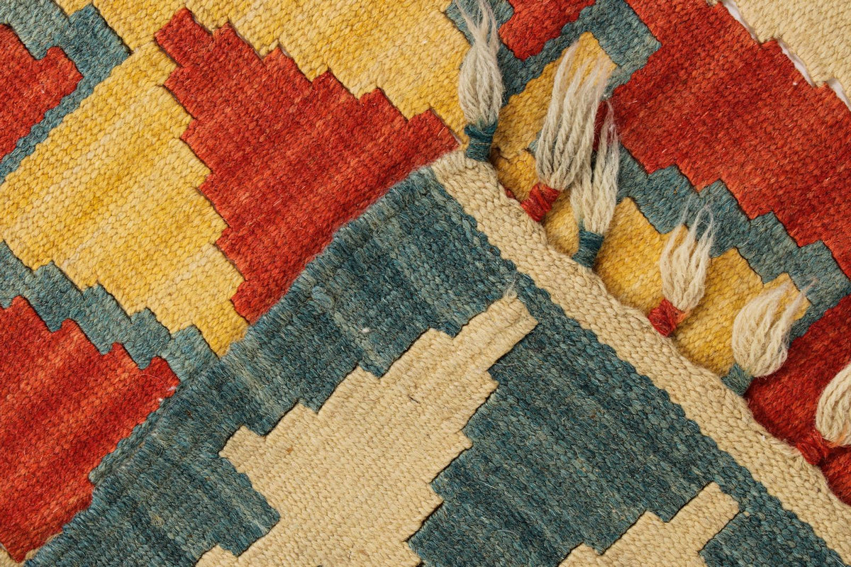 2x3 Multicolor Turkish Tribal Rug