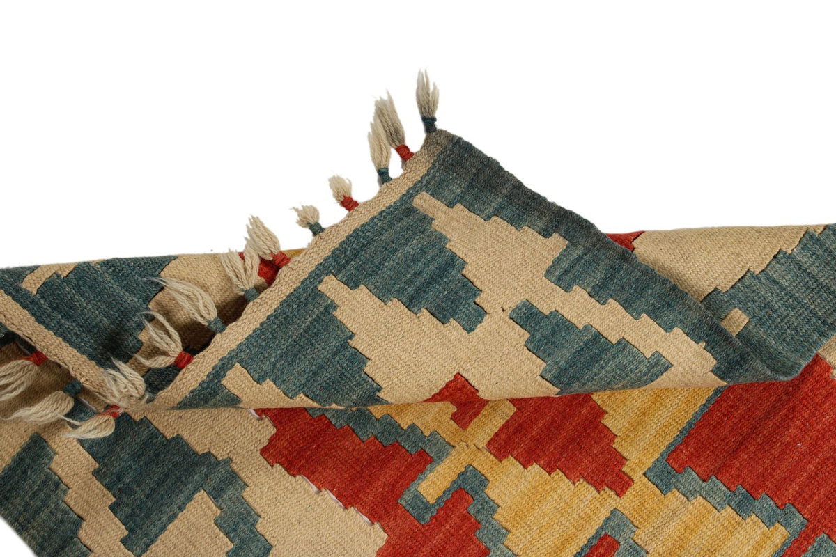 2x3 Multicolor Turkish Tribal Rug