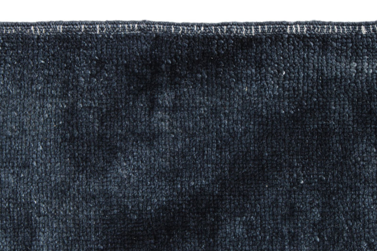 10x13 Navy and Navy Turkish Overdyed Rug
