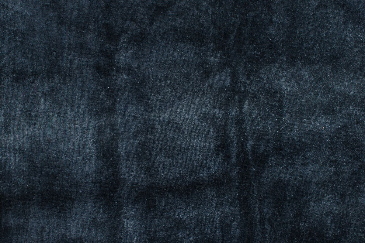 10x13 Navy and Navy Turkish Overdyed Rug