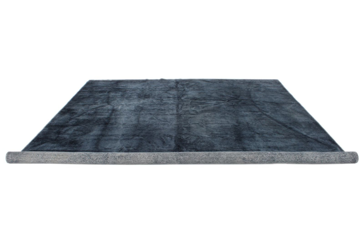 10x13 Navy and Navy Turkish Overdyed Rug