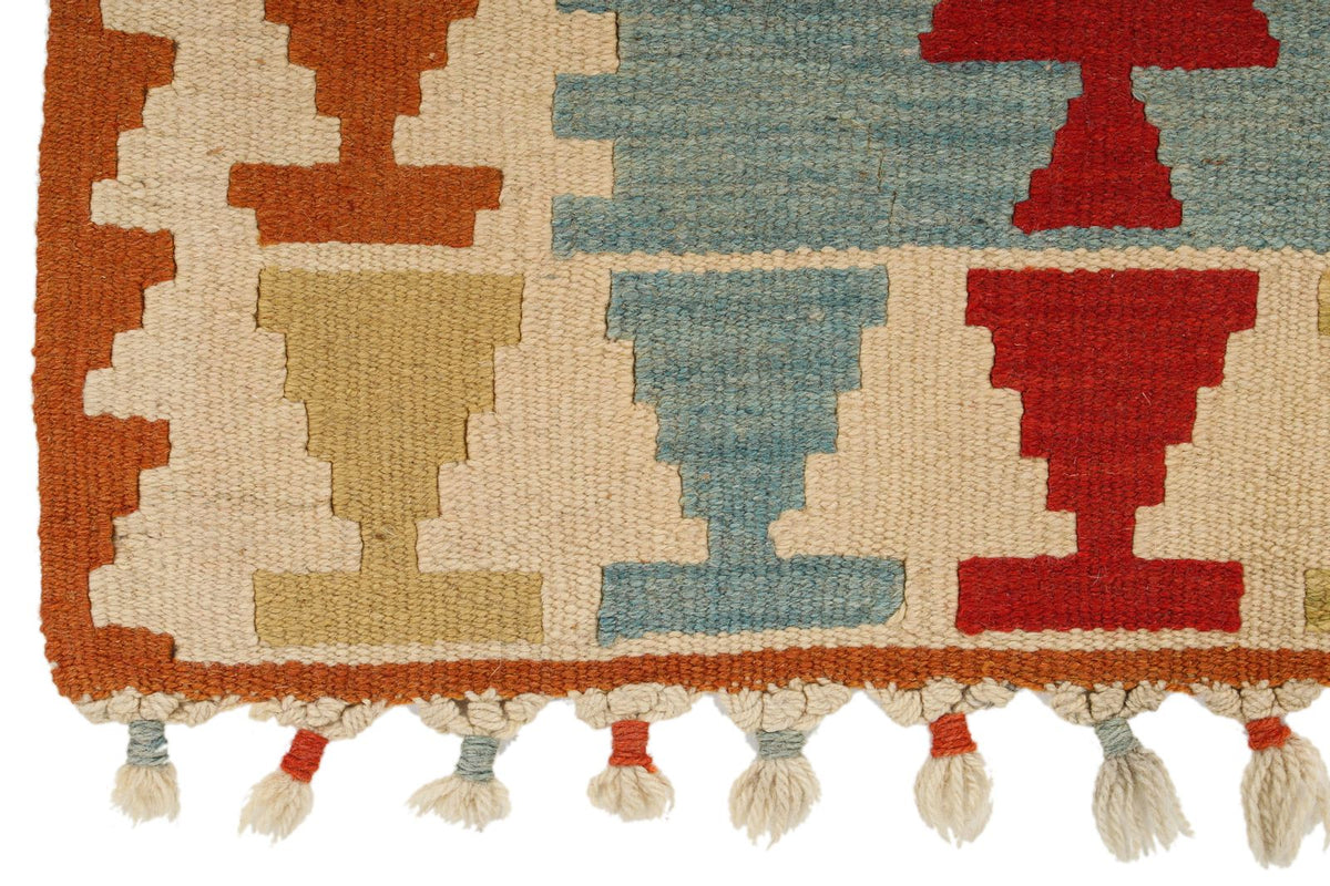 2x3 Multicolor Turkish Tribal Rug