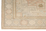 7x9 Light Blue and Ivory Turkish Milas Rug