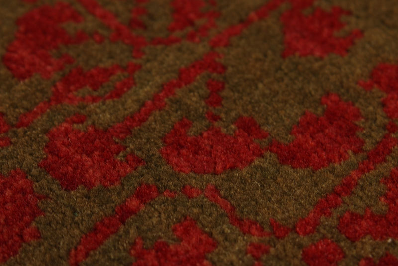 11x15 Red and Red Turkish Tribal Rug