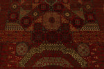 11x15 Red and Red Turkish Tribal Rug