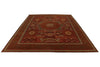 11x15 Red and Red Turkish Tribal Rug
