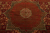 11x15 Red and Red Turkish Tribal Rug
