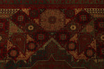 11x15 Red and Red Turkish Tribal Rug