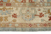 10x13 Blue and Gold Turkish Oushak Rug