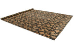 10x14 Gold and Green Modern Contemporary Rug