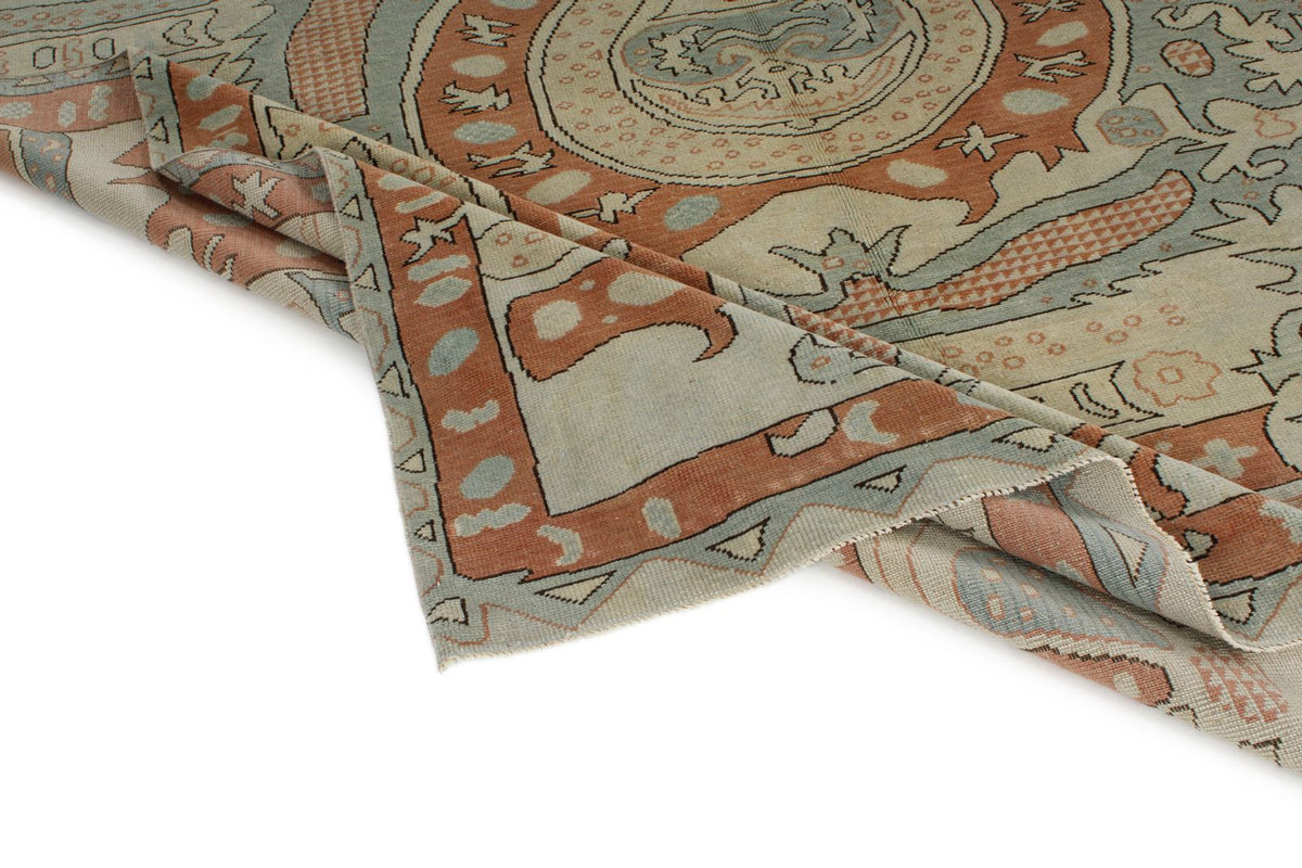 8x9 Multicolor Turkish Traditional Rug