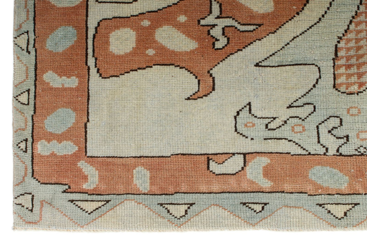 8x9 Multicolor Turkish Traditional Rug