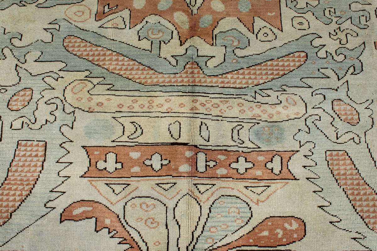 8x9 Multicolor Turkish Traditional Rug