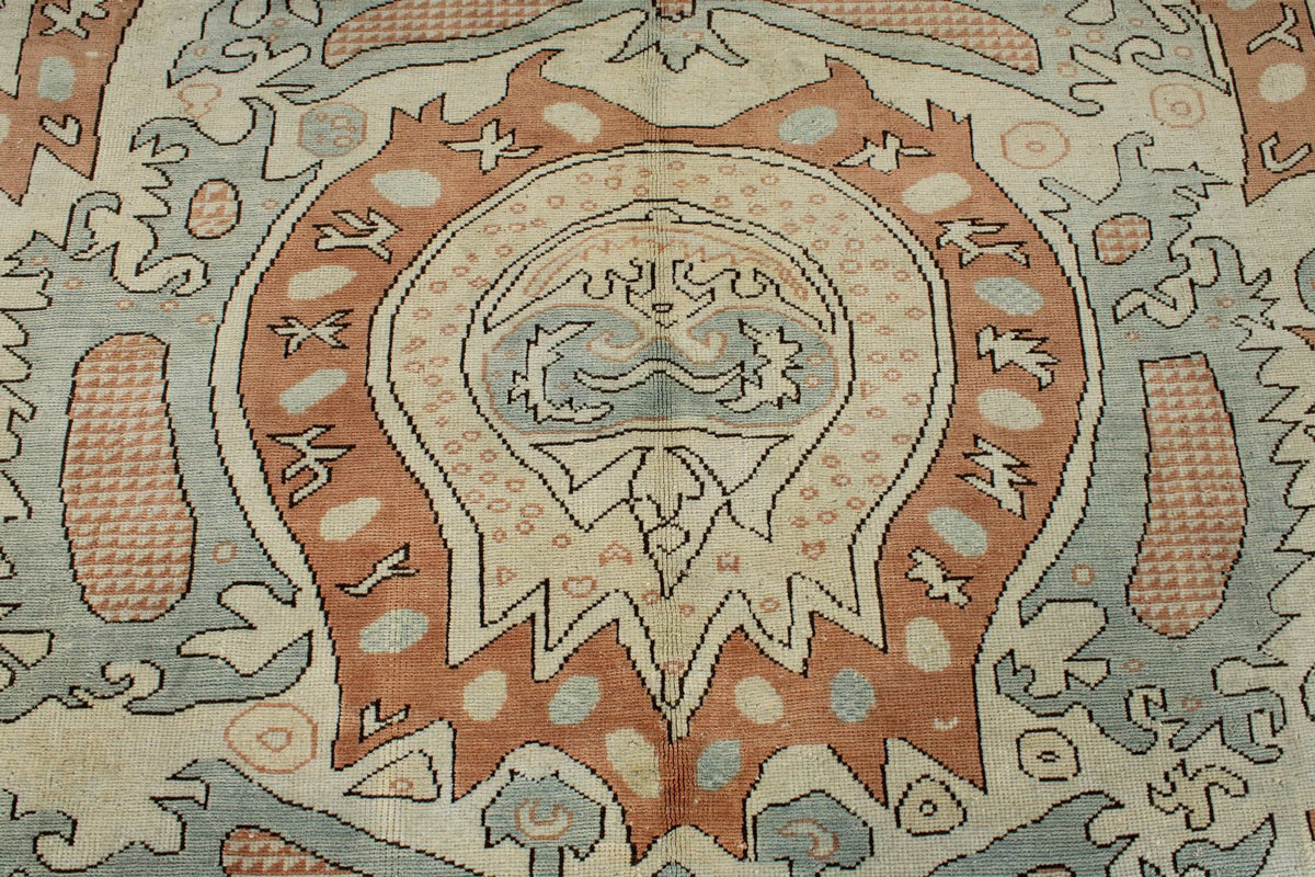 8x9 Multicolor Turkish Traditional Rug