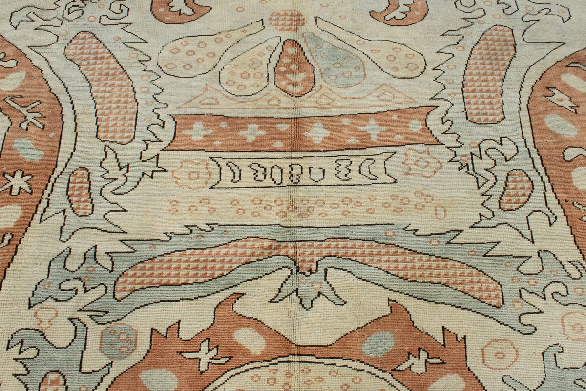 8x9 Multicolor Turkish Traditional Rug