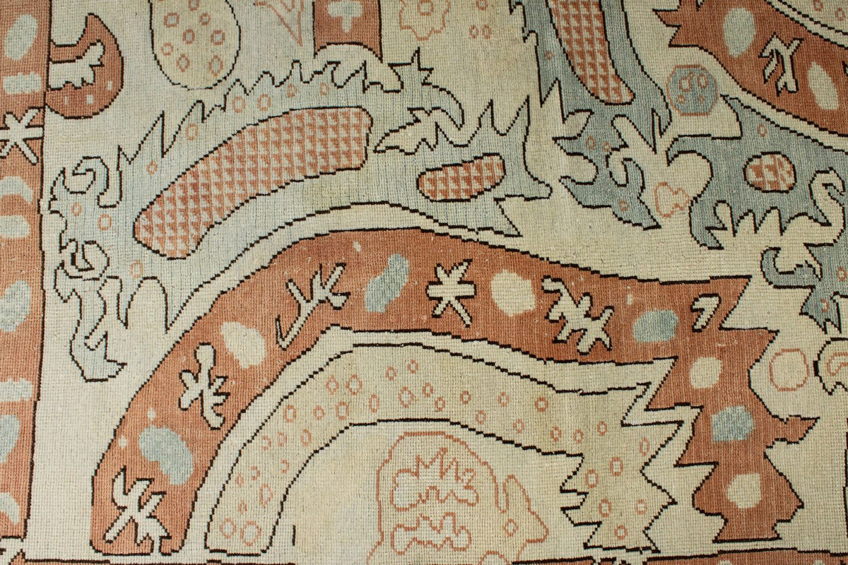 8x9 Multicolor Turkish Traditional Rug