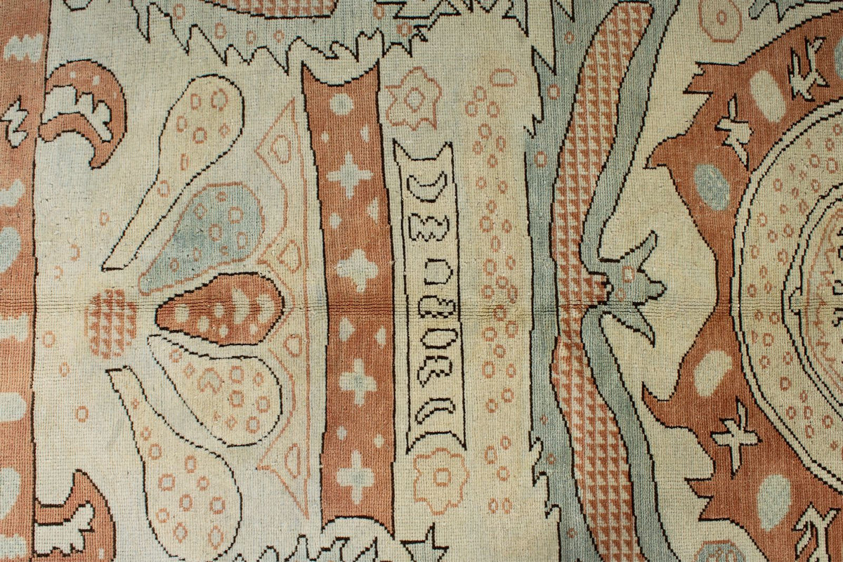 8x9 Multicolor Turkish Traditional Rug