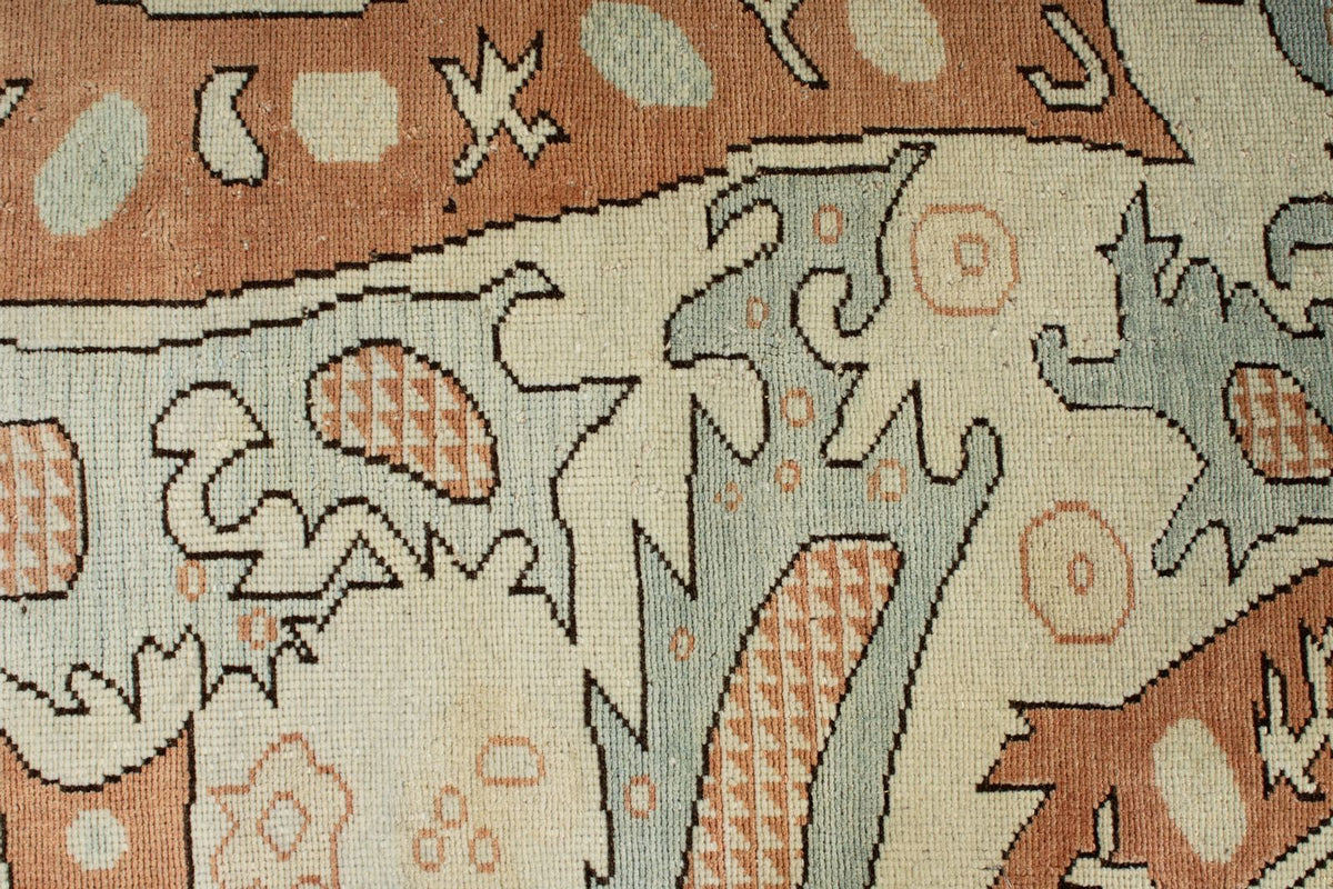 8x9 Multicolor Turkish Traditional Rug