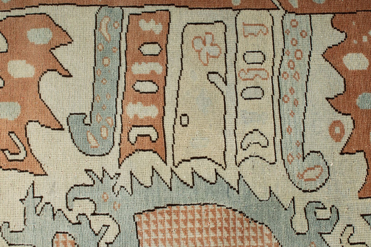 8x9 Multicolor Turkish Traditional Rug