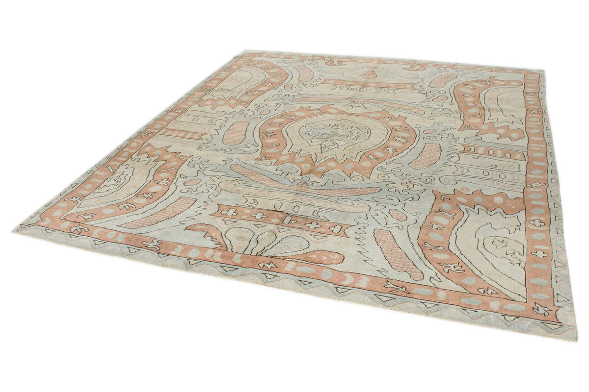 8x9 Multicolor Turkish Traditional Rug