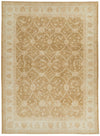 10x14 Brown and Gold Persian Rug