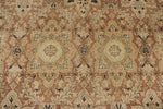 10x15 Burgundy and Gold Turkish Traditional Rug