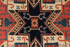 6x8 Multicolor Kazak Tribal Rug