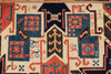 6x8 Multicolor Kazak Tribal Rug