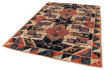 6x8 Multicolor Kazak Tribal Rug