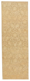 3x10 Beige Turkish Oushak Runner
