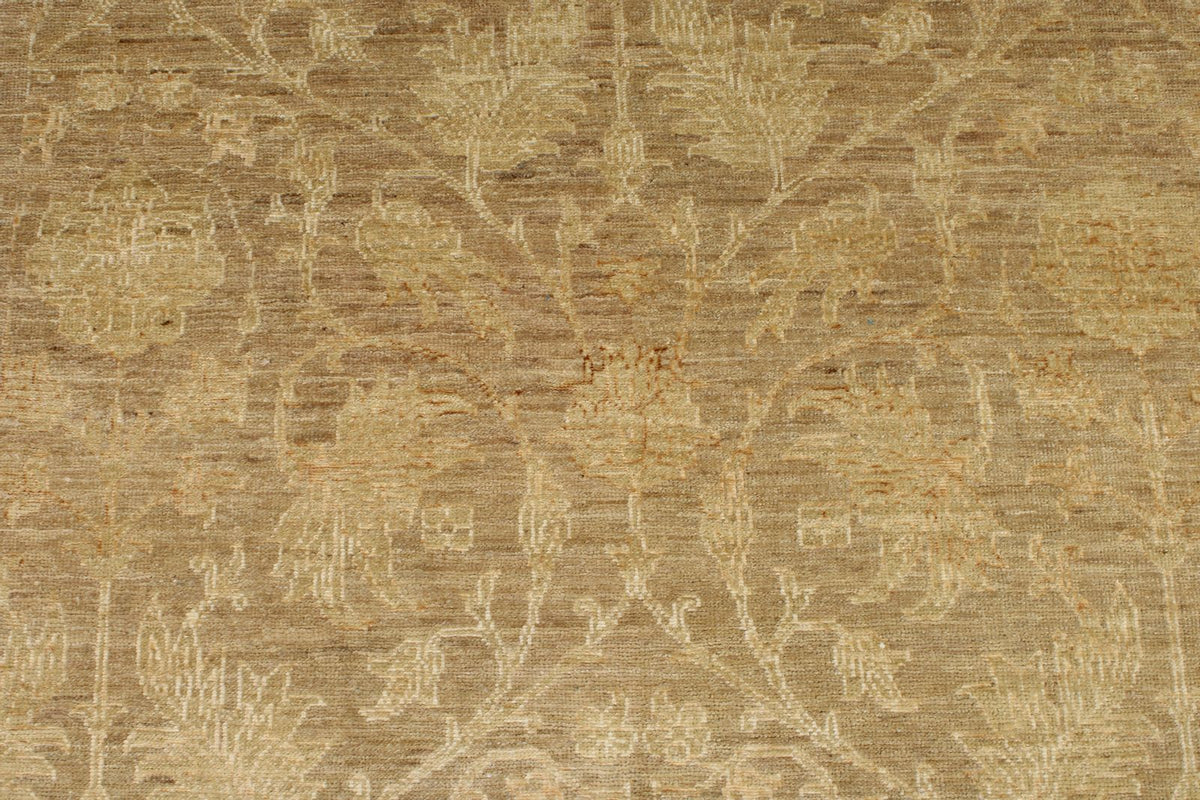 3x10 Beige Turkish Oushak Runner