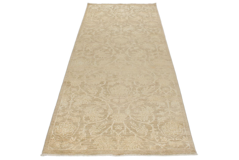3x10 Beige Turkish Oushak Runner