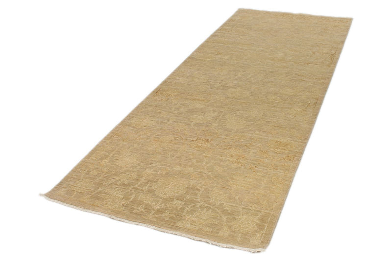 3x10 Beige Turkish Oushak Runner