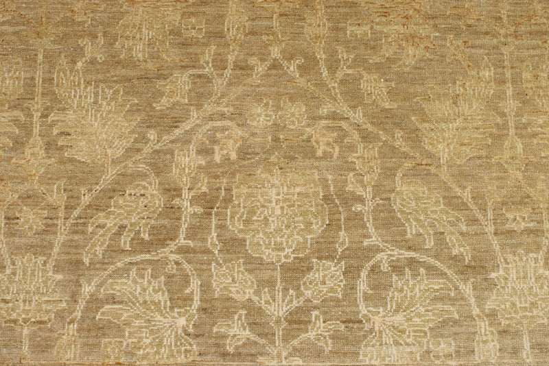3x10 Beige Turkish Oushak Runner
