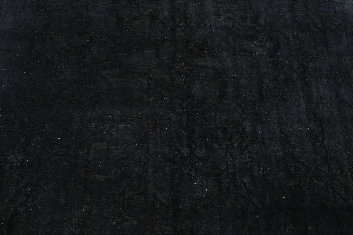 6x10 Charcoal Turkish Overdyed Rug