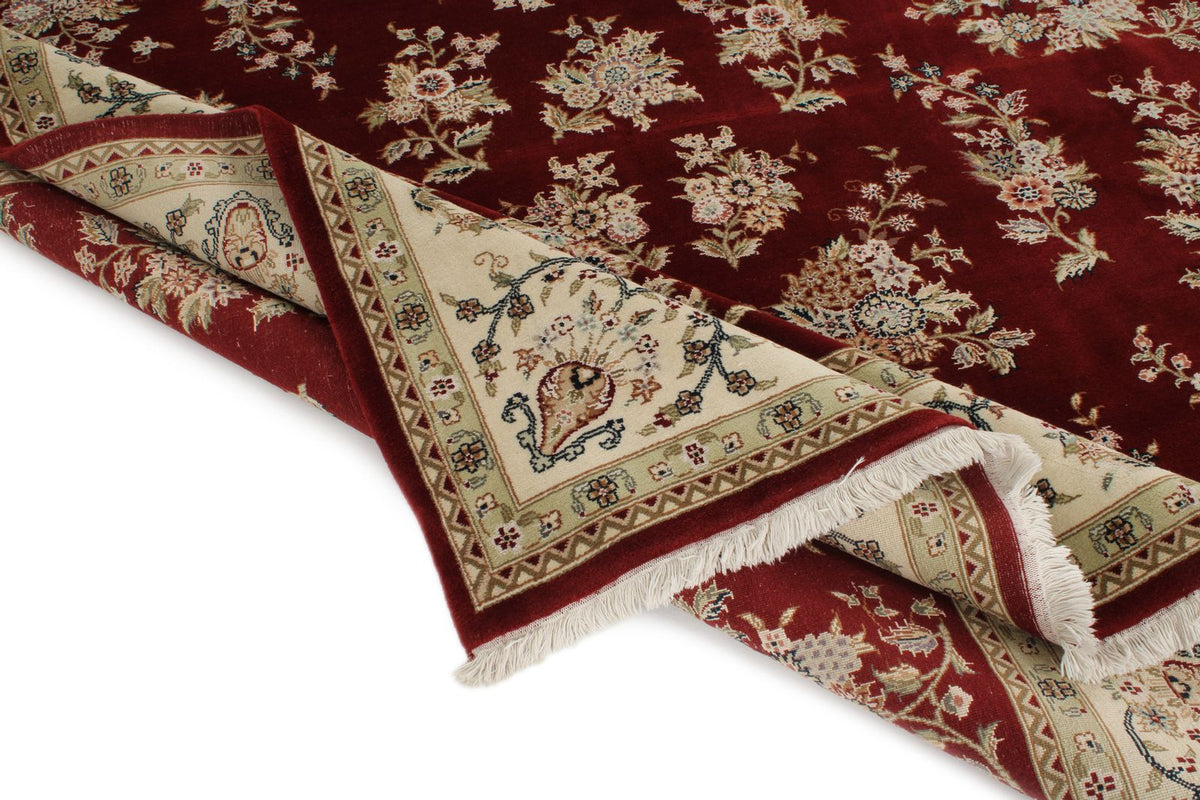 8x10 Red and Gold Turkish Traditional Rug