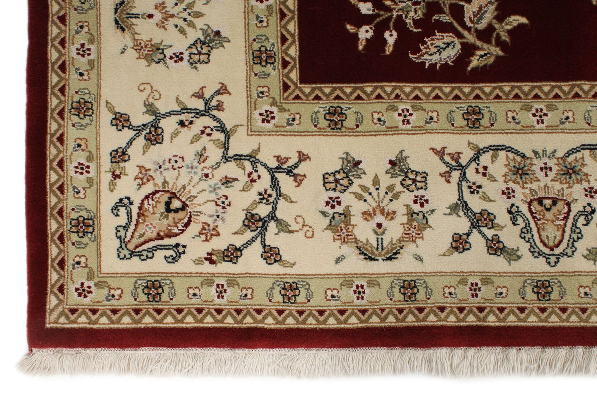 8x10 Red and Gold Turkish Traditional Rug