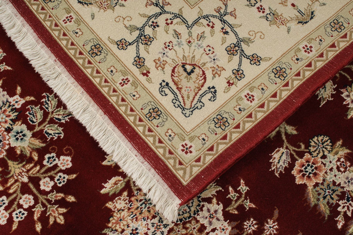 8x10 Red and Gold Turkish Traditional Rug