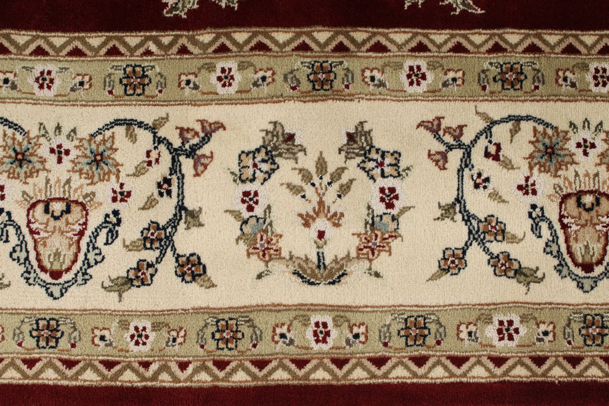 8x10 Red and Gold Turkish Traditional Rug