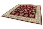 8x10 Red and Gold Turkish Traditional Rug