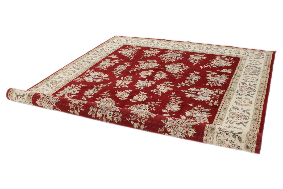 8x10 Red and Gold Turkish Traditional Rug