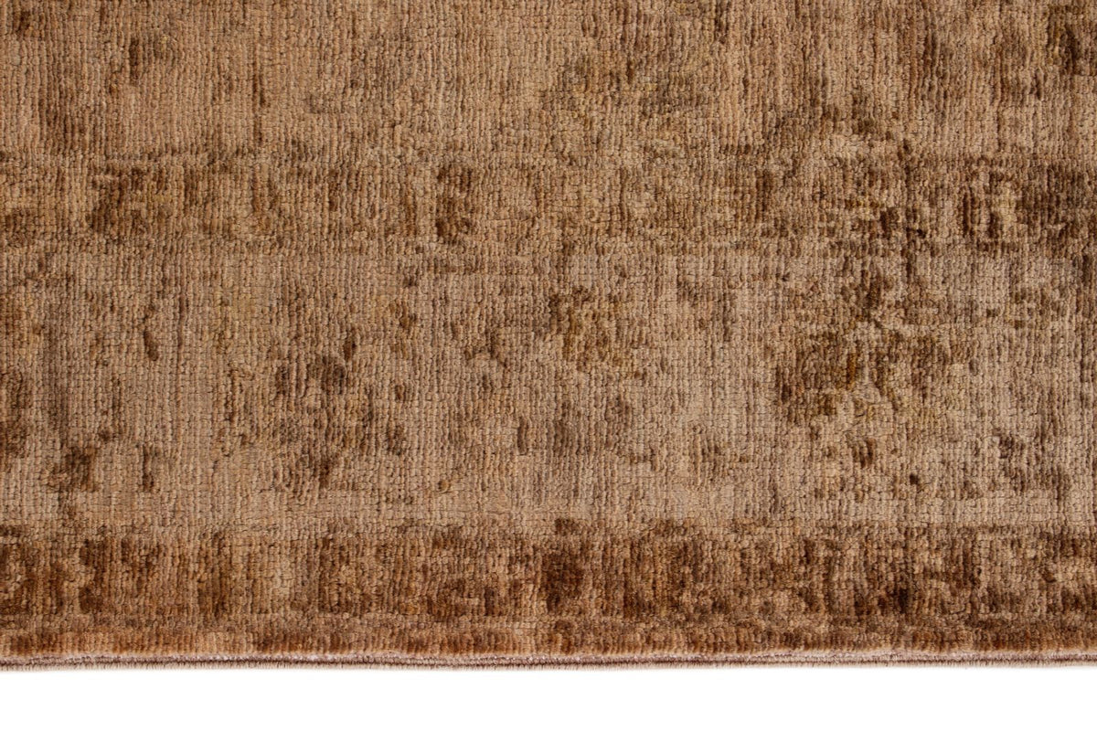 4x6 Beige and Brown Anatolian Traditional Rug