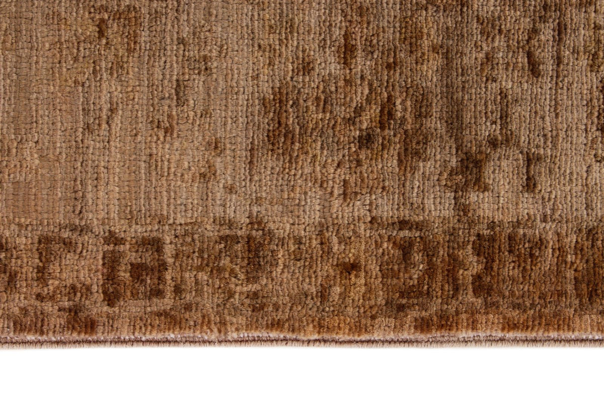 4x6 Beige and Brown Anatolian Traditional Rug