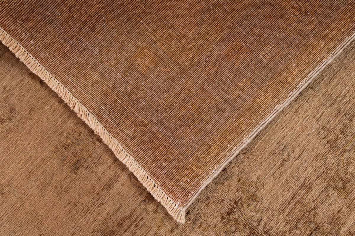 4x6 Beige and Brown Anatolian Traditional Rug