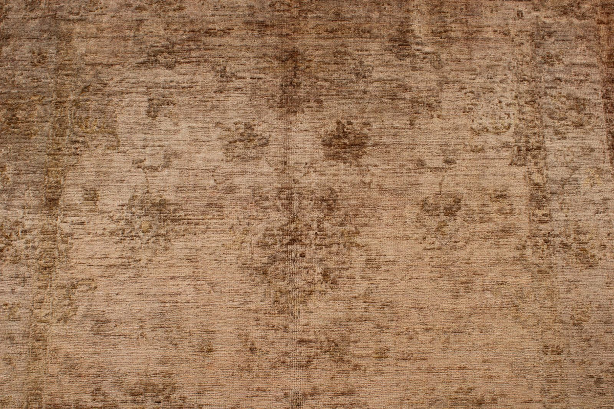 4x6 Beige and Brown Anatolian Traditional Rug