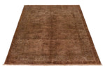 4x6 Beige and Brown Anatolian Traditional Rug