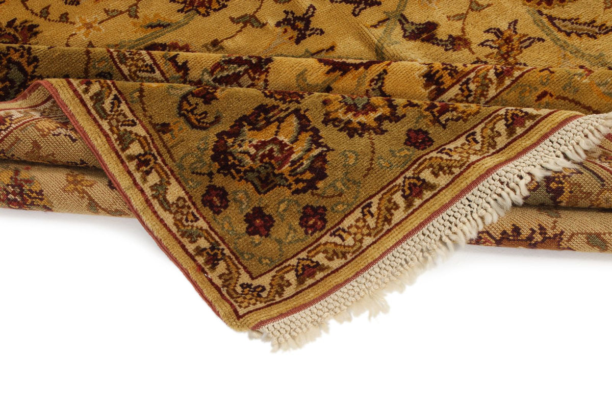 6x10 Gold Turkish Oushak Rug