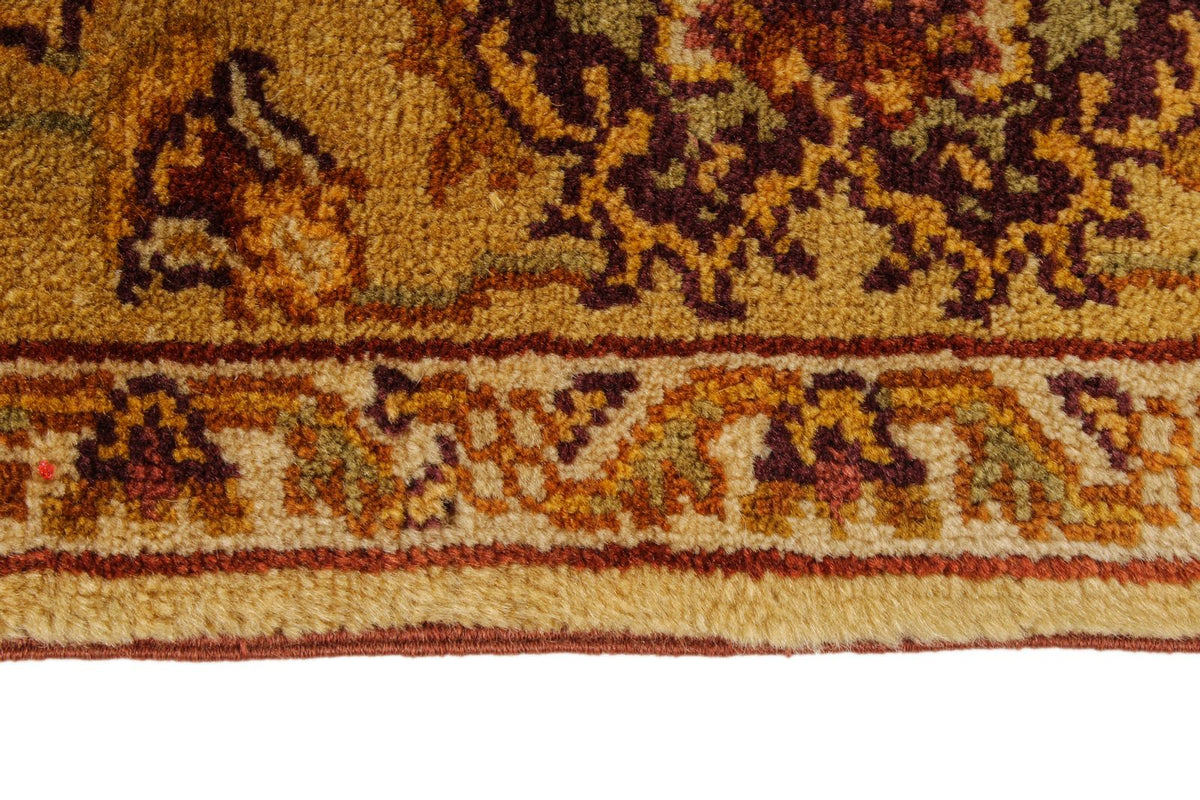 6x10 Gold Turkish Oushak Rug
